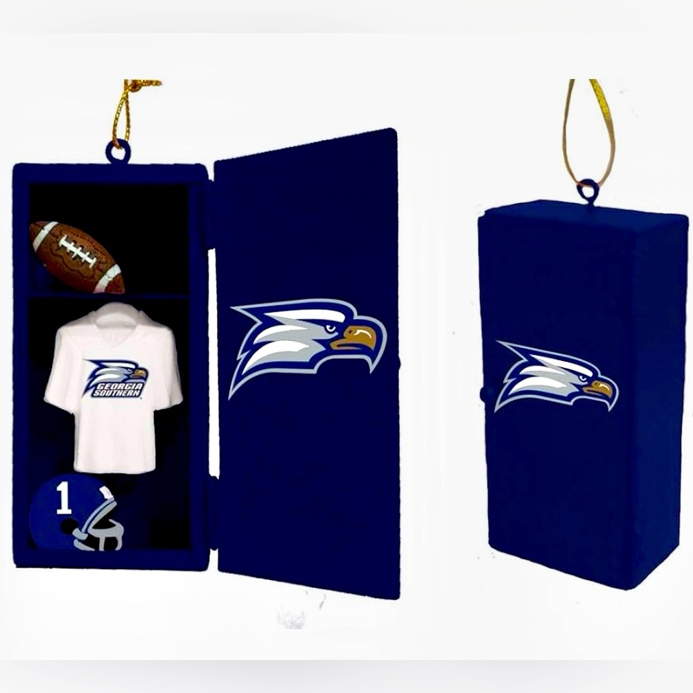 RARE Georgia Southern Football Ornament NIB - *Collectible*